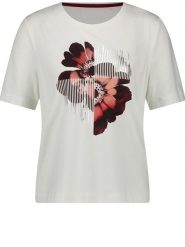 Gerry Weber Koszulka w kolorze białym rozmiar: 40. Białe bluzki damskie Gerry Weber, bez wzorów, z bawełny, bez kołnierzyka, bez ramiączek. Za 78.47 zł.