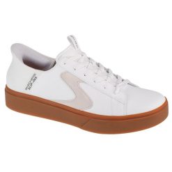 Buty sportowe Sneakersy męskie, Slip-ins: Eden LX - Strando. Białe buty sportowe na co dzień męskie Skechers, bez zapięcia, trekkingowe. Za 429.99 zł.
