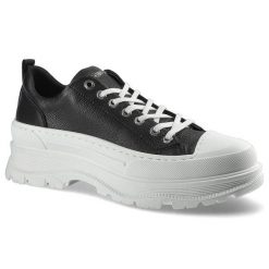 Czarne Sneakersy Damskie Chebello Stylowe Półbuty. Czarne półbuty damskie CheBello, bez wzorów, z jeansu, eleganckie, bez obcasa. Za 275.00 zł.