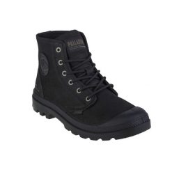 Buty sportowe Sneakersy unisex, Palladium Pampa Hi Supply Lth. Czarne buty sportowe na co dzień damskie Palladium, bez wzorów, z materiału, trekkingowe. Za 687.00 zł.