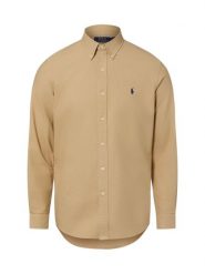 Polo Ralph Lauren Koszula Mężczyźni Bawełna beżowy, XL. Brązowe koszule męskie Polo Ralph Lauren, m, bez wzorów, z bawełny, bez kołnierzyka, bez ramiączek. Za 689.95 zł.