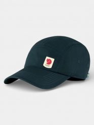 Czapka z daszkiem Fjallraven High Coast Lite Cap. Niebieskie czapki męskie Fjällräven, bez wzorów, z bawełny, biznesowe. Za 224.10 zł.