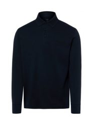James koszulka polo z długim rękawem Mężczyźni Bawełna niebieski, S. Niebieskie koszulki męskie z długim rękawem James, m, z bawełny. Za 179.95 zł.