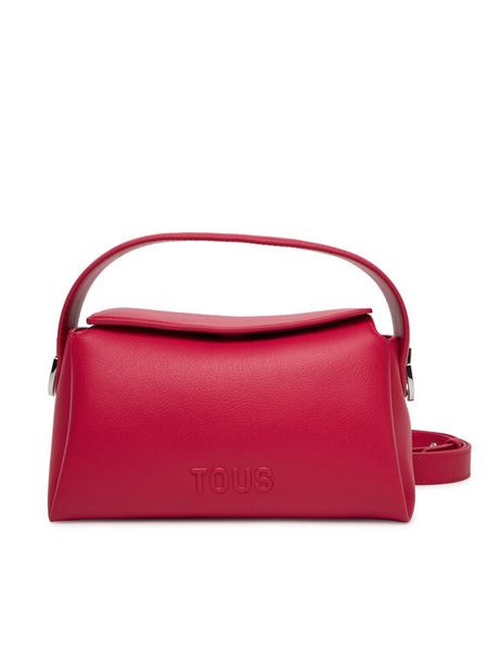 TOUS Torebka Bloom 2002206225 Różowy. Czerwone torebki klasyczne damskie Tous, bez wzorów, ze skóry, bez dodatków. Za 459.99 zł.