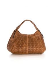 Lucca Baldi Skórzany shopper bag "Pitigliano" w kolorze jasnobrązowym - 41 x 34 x 30 cm rozmiar: onesize. Brązowe shopper bag damskie Lucca Baldi, bez wzorów, z materiału, na ramię, bez dodatków. Za 339.00 zł.