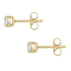 Glanzstücke München Kolczyki sztyfty ze srebra próby 925 w zlocie zóltym z topazem 1 ct Damski. Żółte kolczyki damskie Glanzstücke München, z topazem, pozłacane, na sztyftcie. Za 219.99 zł.