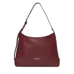 Torebka Nine West. Czerwone torebki klasyczne damskie Nine West, bez wzorów, bez dodatków. Za 279.99 zł.