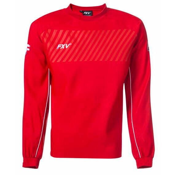 Deszczowa bluza Force XV action. Czerwone bluzy bez kaptura męskie FORCE XV, z dresówki. W wyprzedaży za 121.50 zł.