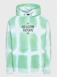 Volcom Bluza Trippin Dye A4112306 Zielony Loose Fit. Zielone bluzy bez kaptura męskie Volcom, m, z bawełny. Za 399.99 zł.