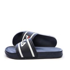 Klapki Fila Model Morro Bay Kolor Niebieski. Niebieskie klapki i japonki męskie Fila, z materiału. Za 89.00 zł.
