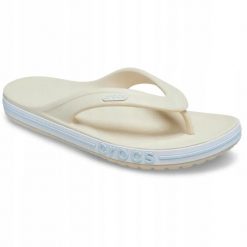 Japonki Dla Dorosłych Crocs Bayaband Flip. Szare klapki damskie Crocs, z materiału. Za 129.99 zł.