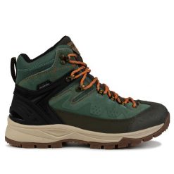 Buty męskie zimowe Icepeak WYNNE MR. Czarne buty trekkingowe męskie ICEPEAK, na zimę, z gumy, bez zapięcia, trekkingowe. Za 219.00 zł.
