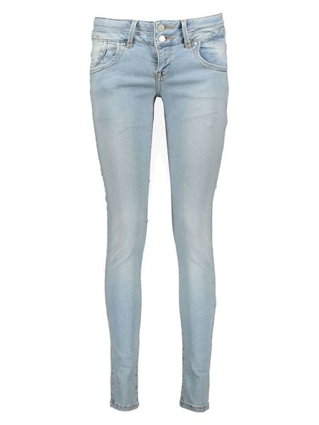 LTB Dżinsy - Skinny fit - w kolorze błękitnym rozmiar: W33/L30. Niebieskie jeansy damskie LTB. Za 179.95 zł.