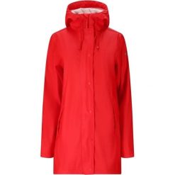 Damska kurtka wodoodporna Weather Report Petra. Czerwone kurtki przeciwdeszczowe damskie Weather Report, bez kaptura. Za 299.00 zł.