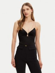 Elisabetta Franchi Body BO-030-51E2-V260 Czarny. Czarne body damskie Elisabetta Franchi, bez wzorów, z syntetyku. Za 639.99 zł.