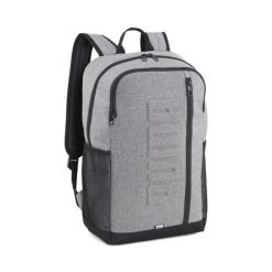 Plecak PUMA S PUMA Medium Gray Heather. Szare plecaki damskie Puma, bez wzorów. Za 159.00 zł.