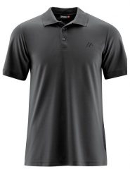 Maier Sports Funkcyjna koszulka polo w kolorze czarnym rozmiar: S. Czarne koszulki polo męskie Maier Sports, s, bez wzorów, z materiału, bez ramiączek. Za 87.61 zł.