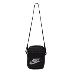 Torba Na Ramię Heritage 1L. Czarne torebki klasyczne damskie Nike, bez wzorów, z materiału, bez dodatków. Za 140.99 zł.