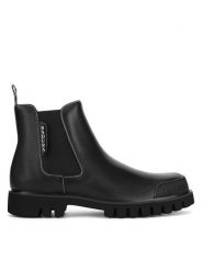 Badura Sztyblety CONNOR-02 124AM Czarny. Czarne sztyblety męskie Badura, ze skóry, bez zapięcia. Za 379.99 zł.