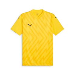 Koszulka Puma TeamGlory. Zielone t-shirty sportowe męskie Puma, l, bez ramiączek, do piłki nożnej. Za 155.85 zł.