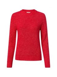 S.Oliver sweter z dzianiny z domieszką wełny Kobiety Bawełna czerwony, 40. Czerwone swetry klasyczne damskie S.Oliver, s, z bawełny, bez kołnierzyka. Za 179.95 zł.