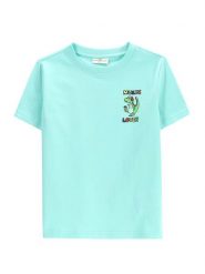 Coccodrillo T-Shirt WC5143212VBD Zielony Regular Fit. Zielone t-shirty chłopięce COCCODRILLO, bez wzorów, z bawełny, bez ramiączek. Za 39.99 zł.