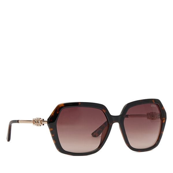 Okulary przeciwsłoneczne Guess. Brązowe okulary przeciwsłoneczne damskie Guess. Za 599.99 zł.