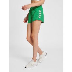 Damskie Szorty z poliestru Hummel Core XK. Niebieskie spodenki sportowe damskie HUMMEL, bez wzorów, sportowe. Za 84.50 zł.