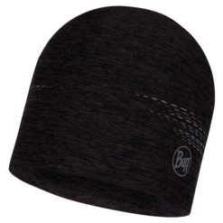 Czapka dla dorosłych Buff DryFlx® Hat US. Czarne czapki męskie Buff, na zimę, bez wzorów, sportowe. Za 99.99 zł.