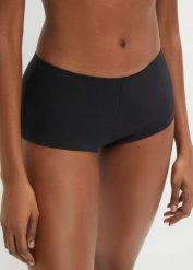 Figi panty (10 par). Czarne figi damskie bonprix, bez wzorów. Za 97.99 zł.