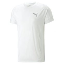 Koszulka Sportowa Męska Puma Evostripe. Białe t-shirty sportowe męskie Puma, m, bez ramiączek, na fitness i siłownię. Za 87.99 zł.