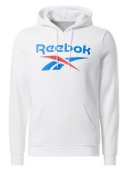 Reebok Bluza w kolorze białym rozmiar: M. Białe bluzy z kapturem męskie Reebok, m. Za 131.74 zł.