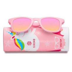 Okulary przeciwsłoneczne dla dzieci SIROKO Unicorn. Czerwone okulary przeciwsłoneczne dziecięce SIROKO. Za 42.00 zł.