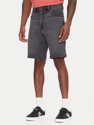 Wrangler Szorty jeansowe Texas 112364833 Szary Regular Fit. Szare szorty męskie Wrangler, bez wzorów, z bawełny. Za 149.99 zł.
