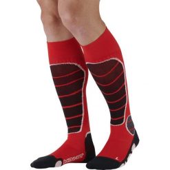 Skarpetki Monnet Ski Racing. Białe skarpetki damskie MONNET, bez wzorów, z materiału. Za 214.00 zł.