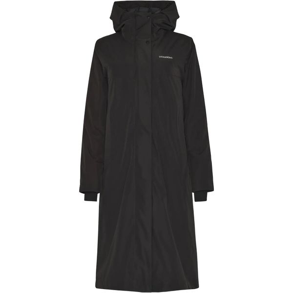 Parka dla kobiet Didriksons Selina. Czarne parki damskie Didriksons, s, bez wzorów, z materiału. Za 861.00 zł.