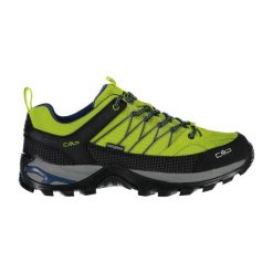Niskie buty trekkingowe CMP Rigel waterprof. Niebieskie buty trekkingowe męskie CMP, z materiału, bez zapięcia, outdoorowe. Za 359.00 zł.