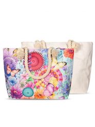 Hip Torba plażowa "Vitori" ze wzorem - 60 x 43 cm rozmiar: 43x60 cm. Torebki klasyczne damskie Hip, bez wzorów, z materiału, bez dodatków. Za 61.46 zł.