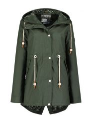 Geographical Norway Parka "Briato" w kolorze khaki rozmiar: L. Brązowe parki damskie Geographical Norway, l, bez wzorów. Za 175.67 zł.