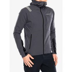 Kurtka softshell męska La Sportiva Aequilibrium Speed Jacket. Szare kurtki męskie La Sportiva, m, bez wzorów, z softshellu, sportowe, bez kaptura. Za 782.19 zł.