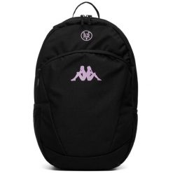 Plecak Real Valladolid Gobricot. Czarne plecaki damskie Kappa, bez wzorów, sportowe. Za 293.00 zł.