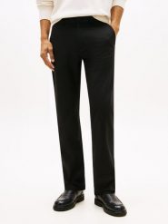 Tommy Hilfiger Spodnie - Denton Mężczyźni Stretch czarny, 36-32. Czarne spodnie materiałowe męskie Tommy Hilfiger, bez wzorów, klasyczne. Za 529.95 zł.