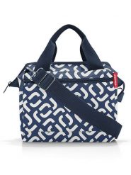 Reisenthel Torebka "Allrounder" w kolorze granatowo-białym - 22 x 24 x 13 cm rozmiar: onesize. Niebieskie torebki klasyczne damskie Reisenthel, bez wzorów, z materiału, bez dodatków. Za 98.95 zł.