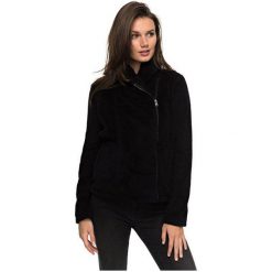 ROXY Bluza Sen Swobodnie Antracyt ERJPF03028-KVJ0 (rozmiar M). Czarne bluzy bez kaptura damskie Roxy, m. W wyprzedaży za 180.00 zł.