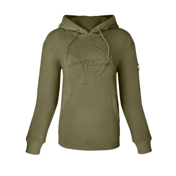 Bluza jeździecka damska JD ATTACK Alison. Brązowe bluzy bez kaptura damskie JD ATTACK, l, z bawełny. Za 229.00 zł.