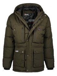 Canadian Peak Parka w kolorze khaki rozmiar: S. Brązowe parki męskie Canadian Peak, s, bez wzorów. Za 223.99 zł.