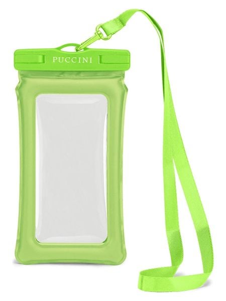 Puccini Torebka w kolorze zielonym na telefon - 11 x 21 x 1,5 cm rozmiar: onesize. Zielone torebki klasyczne damskie Puccini, bez wzorów, bez dodatków. Za 40.95 zł.