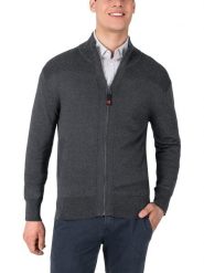 Timezone Kardigan w kolorze szarym rozmiar: XXL. Szare kardigany męskie Timezone, xxl, bez wzorów, bez kołnierzyka. Za 112.83 zł.