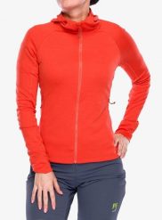 Bluza z kapturem damska Rab Planar Hoody. Czerwone bluzy z kapturem damskie RAB, l, z materiału. Za 308.00 zł.