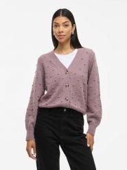 Vila Kardigan "Vituli" w kolorze jasnoróżowym rozmiar: S. Różowe kardigany damskie Vila, s, bez wzorów. Za 100.04 zł.